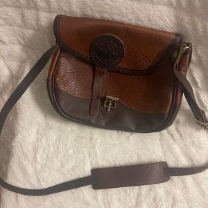 Duluth Pack Bison Leather medium shell bag